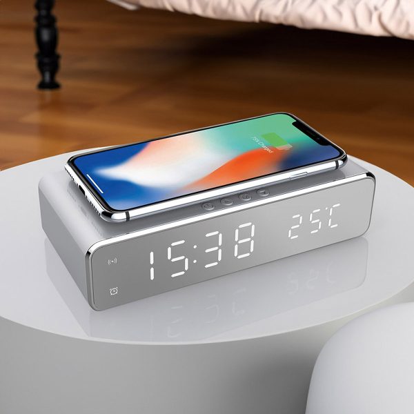 The Source Wireless Charging Alarm Clock